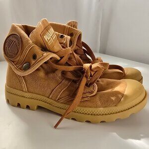 Palladium Pallabrousse Baggy Boots Cognac Women’s Size 8